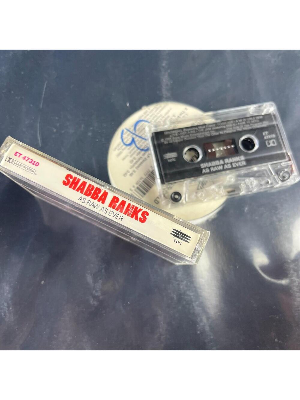 Shabba Ranks As Raw As Ever Cassette Tape Reggae Dancehall - Picture 3 of 3